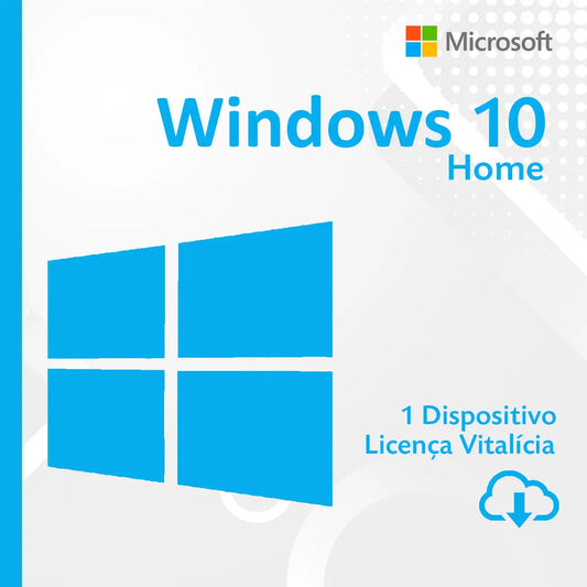 Windows 10 Home - Original Microsoft 32b/64b Com Nota Fiscal